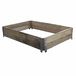 Siena Garden Verhoogd bloembed stapelbaar 80 x 60 x 19,5 cm, natuurlijke verzinkte scharnieren