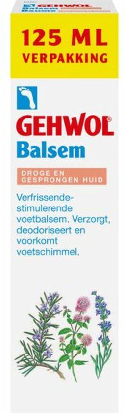 Gehwol Voetbalsem voor de droge en gesprongen huid - 125ml