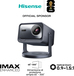 Hisense C2 Pro 2600 ANSI Lumens 4K Smart Projector - Grey