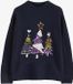 Starry Indigo - Kersttrui / Sweater Meisjes met Glitter | Kerstboom