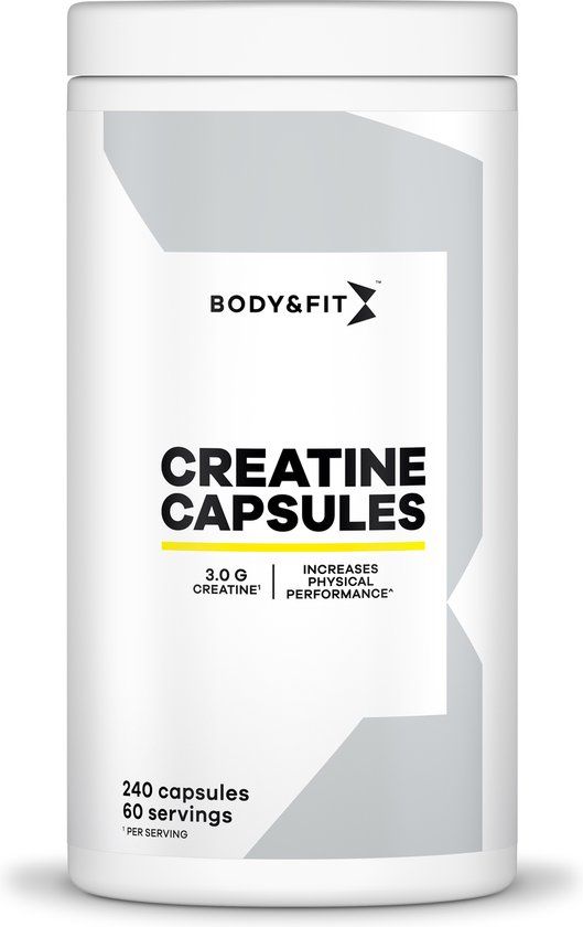 Body & Fit Creatine Monohydraat Caps - 240 capsules