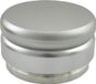 Tamper sans marque pour barista - extraction parfaite avec machines porte-filtre - 58 mm de diamètre - 490 g de poids (argent)
