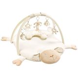 Fehn Speelkleed, 3D, activiteitenmat, baby, kruipmat, met 5 afneembare speeltjes om vast te pakken, voor baby's en peuters vanaf 0 maanden, kraamcadeau, schaap, Schapen