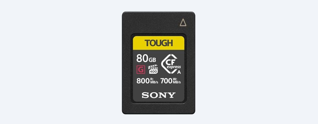 Sony CFexpress Type A Memory Card 80GB | 800 MB/s Read Speed