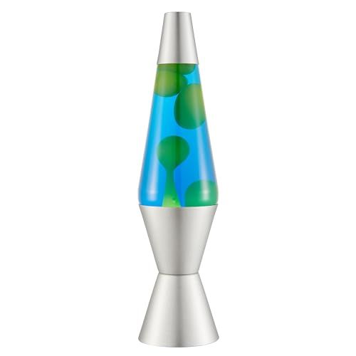 LAVA® - Lavalamp 2124 - Groen/Blauw - Zilver - 14.5 inch