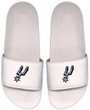 ISlide San Antonio Spurs slippers Motto Wit/Zwart/Grijs Unisex Volwassenen Schoenmaat 44/45
