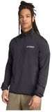 Adidas Terrex Multi Climawarm Tech Fleece Met Halve Rits Zwart M Man