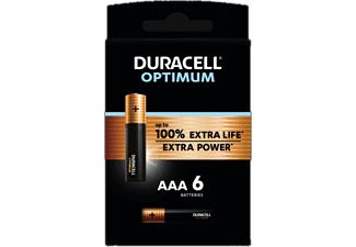 Duracell Aaa-batterijen Alcalines Optimum Pack 6