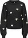 ONLY - ONLRICA LS DETAIL O-NECK CC KNT Dames Trui