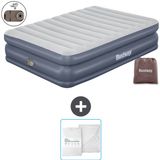 Bestway luchtbed - 2-Persoons - 152 x 203 x 51 cm - Grijs