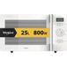 Whirlpool Chef Plus MCP 345 WH Wit Grill-magnetron Aanrecht 25 l 800 W