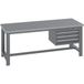 BOTT Werkbank met frame Cubio lino - 3 lade - 2 m