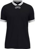 Jako Retro Shirt Korte Mouw Heren - Zwart | Maat: S