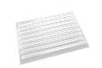 Evolar EVO-LOUVRE-SW - Achterplaat uitbreiding voor EVO-COVER - Small - Wit