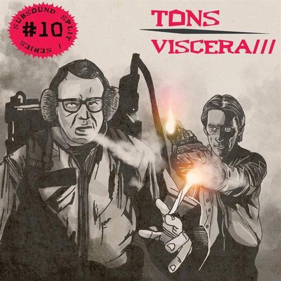 Coast2Coast Subsound Tons & Viscera/// - Subsound Split Series #10 (LP)