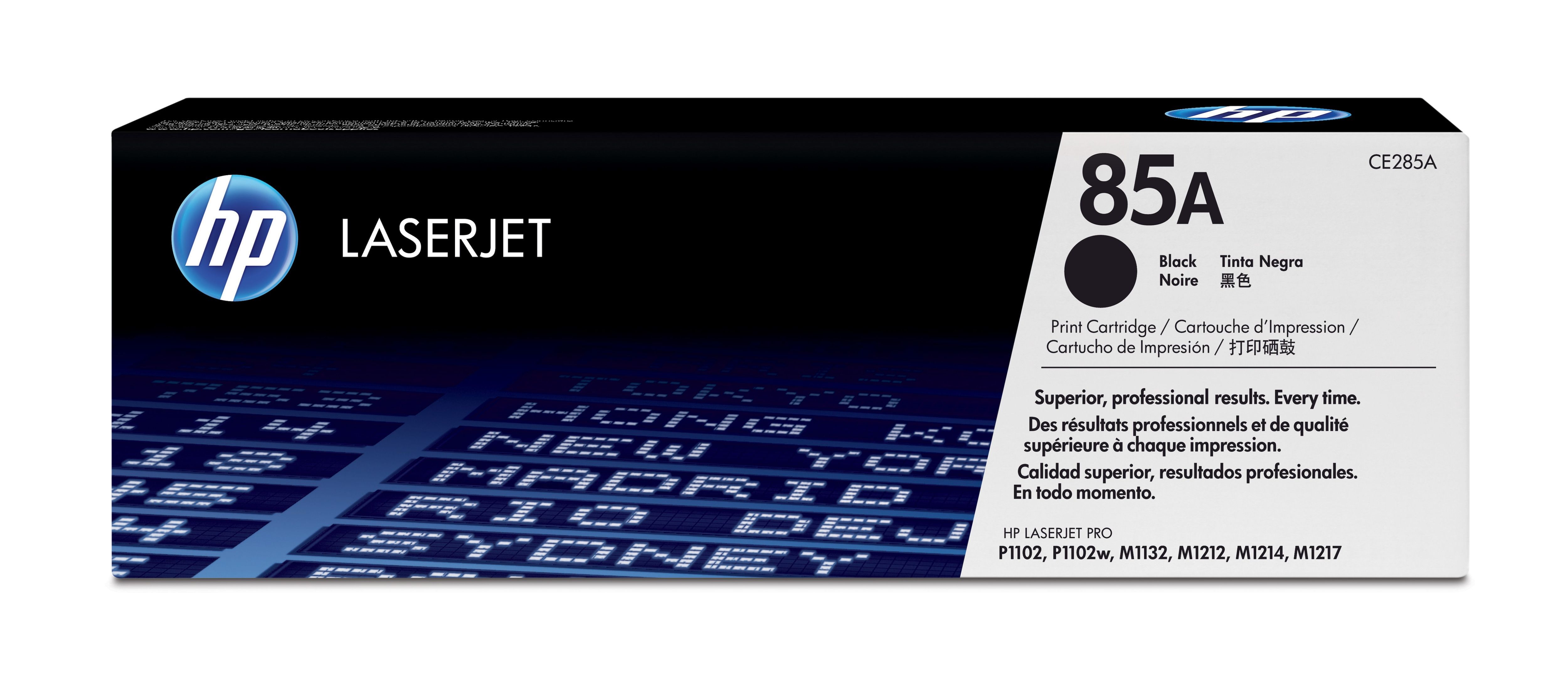 HP 85A Original Black Toner Cartridge - CE285A