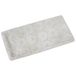 Rechthoekig dienblad van hars, wit, 29 x 15 x 1,5 cm