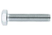 Zeskantschroef Index Fixing Systems Zeskantschroef met schroefdraad DIN 933 M8 x 60mm verzinkt