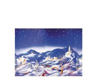 Star Christmas Gesneden achtergrondpapier, 70 x 100 cm, 125 cm, zoals afgebeeld