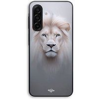 Maniacase Hoesje voor Samsung Galaxy A57 Witte Leeuw