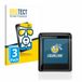 BROTECT Screenprotector 3 Stuks voor Bosch Intuvia 100 Beschermglas transparant