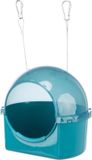 Trixie Badhuis Rond Blauw - Vogelbad met Veiligheidshaken - 20x17.5x20 cm