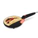 Avilia Elektrische pannenkoekenpan, antiaanbaklaag, met handvat, 20 cm, praktisch en snel voor perfecte pannenkoeken, 700 W Zwart