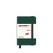 LEUCHTTURM1917 367640 Weekkalender Mini (A7) 2024, 12 maanden, bosgroen, Engels