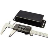 Hammond Electronics Boîtier Universel 1591DSFLBK ABS Noir 150 x 80 x 50 mm