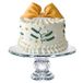 Kristalglazen Uten Kristalglazen taartstandaard, 10,6 inch fruitplaat, heldere K5 kristallen display houder voor bruiloftsfeest