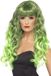 Smiffys Perruque de sirène aux cheveux longs et bouclés verts