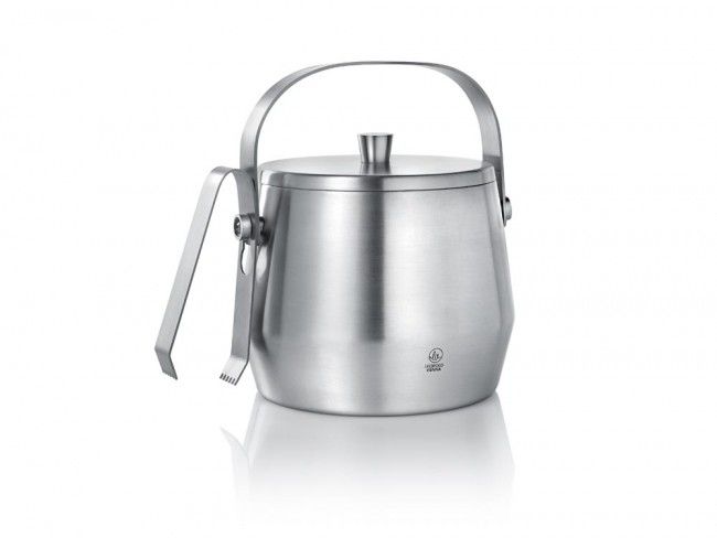 Leopold Vienna IJsemmer - Dubbelwandig - 900 ml - RVS - Zilver