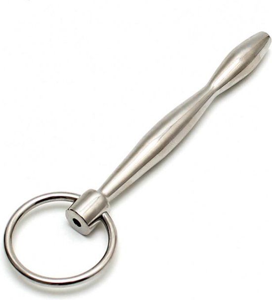 Rimba - Holle Urethral - Plasbuig Plug Met trekring