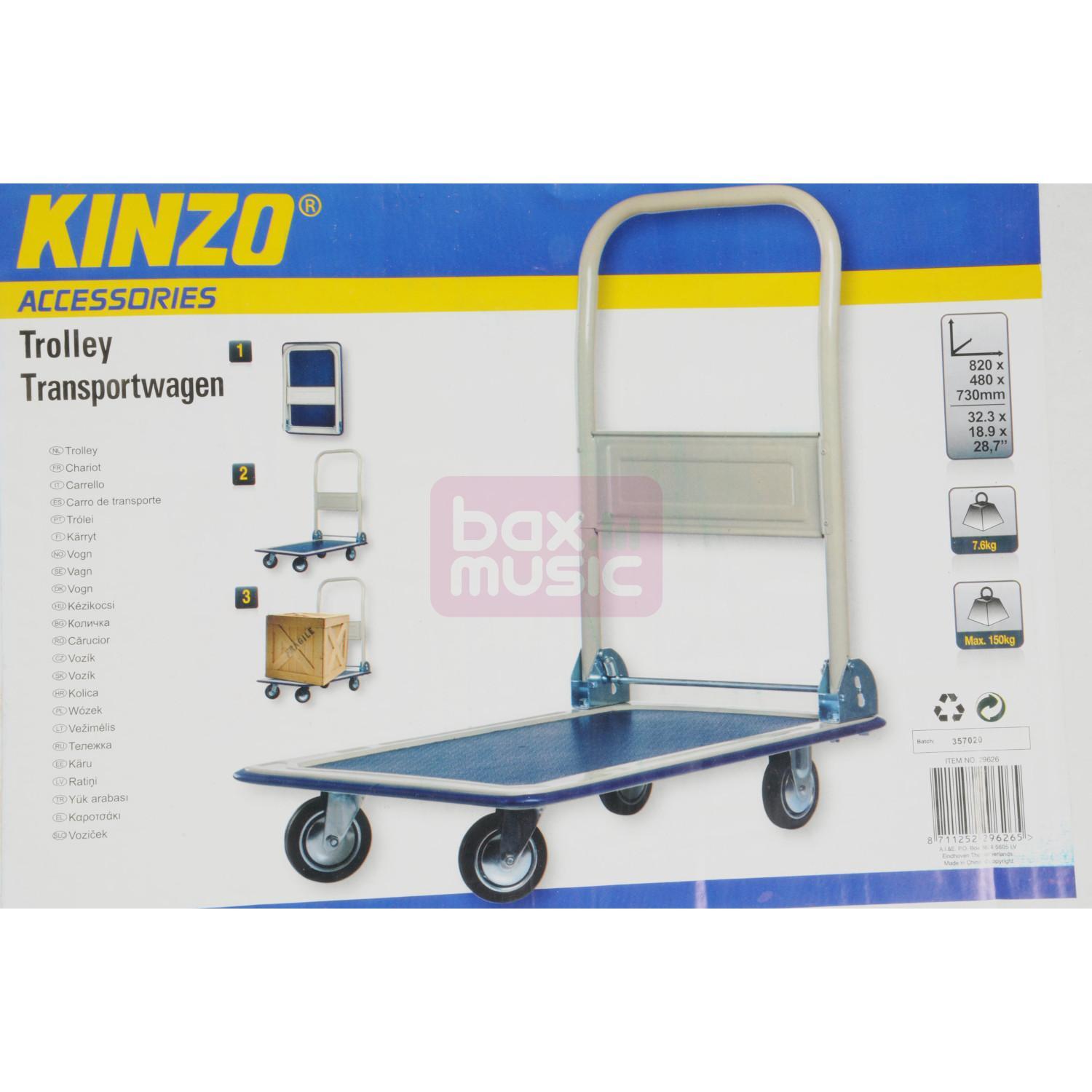 Kinzo Inklapbare Platformwagen / Trolley