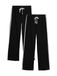 bonprix Black/White Trousers