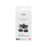 Packtalk Cardo PACKTALK Outdoor Helm Communicatiesysteem, ideaal voor skiën, snowboarden en fietsen (wit, duo)