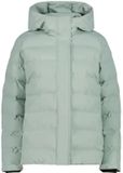 CMP Damesjack met capuchon, Polyester, XXL, jade