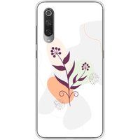 Xiaomi Bedrukt siliconen hoesje compatibel met Xiaomi Mi 9, Xiaomi Mi 9 Pro Blossom