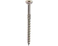Woodies 61435312 Ultimate Spaanplaatschroef - Geelverzinkt - Verzonken kop - Deeldraad - TX15 - 3.5 x 30mm (200st)