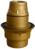 Anders Zenitech Thermoplastische E14 lamphouder 1 gouden ring