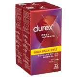 Durex - Préservatifs ultra fins - Pack 2x12