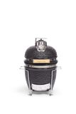 YAKINIKU MINI 11" Kamado Grill - Black - 28cm Grill Surface - Incl. Stand