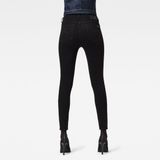 G-Star 3301 High Skinny Wmn Jeans Dames 25/28 Pitch Black
