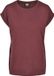Urban Classics Extended Shoulder Tee T-shirt femme - bordeaux - M