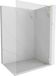 Mexen Lunar L Paroi de douche Walk-in droite 100 x 200 , transparent 8 mm, or brossé