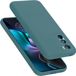 Cadorabo Hoesje geschikt voor Motorola EDGE 30 in LIQUID GROEN - Beschermhoes gemaakt van flexibel TPU silicone Case Cover