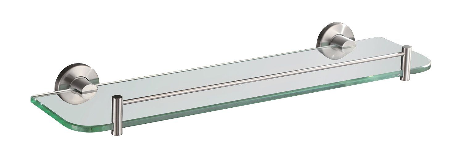 Wiesbaden 304 glazen planchet 54cm RVS 24.3821