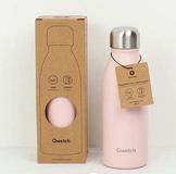 Qwetch QD7011 Bouteille Inox 1 Paroi Rose Pastel