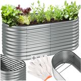 Tectake Verhoogde Plantenbak Flormma - 200 x 100 x 80 cm