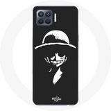 Maniacase Oppo A93 5G Hoesje One Piece Manga Luffy Art